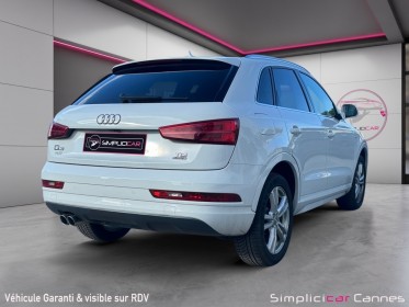 Audi q3 q3 2.0 tdi 184 ch s tronic 7 quattro s line occasion simplicicar frejus  simplicicar simplicibike france