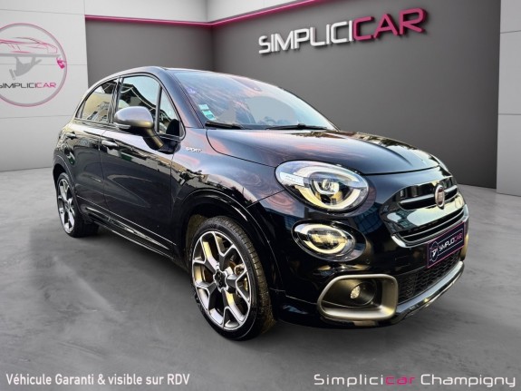 Fiat 500x my20 1.3 firefly turbo t4 150 ch dct sport carplay occasion champigny-sur-marne (94) simplicicar simplicibike france