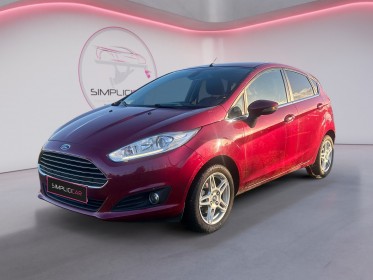 Ford fiesta ecoboost 100 ch titanium occasion simplicicar orgeval  simplicicar simplicibike france