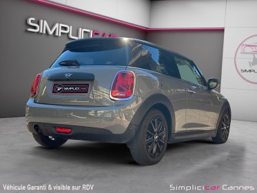 Mini hatch 3 portes f56 lci one 75 ch finition chili occasion cannes (06) simplicicar simplicibike france