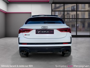 Audi rs q3 sportback 2.5 tfsi quattro s 400 ch tronic 7 toit ouvrant/caméra/rs mode garantie 12 mois occasion simplicicar...