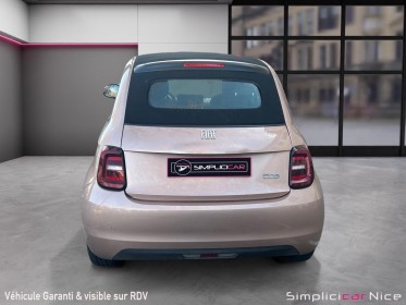 Fiat 500 nouvelle e 118 ch icône occasion  simplicicar vaucresson nice - pfvauto simplicicar simplicibike france