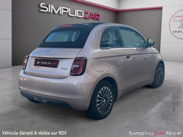 Fiat 500 nouvelle e 118 ch icône occasion  simplicicar vaucresson nice - pfvauto simplicicar simplicibike france