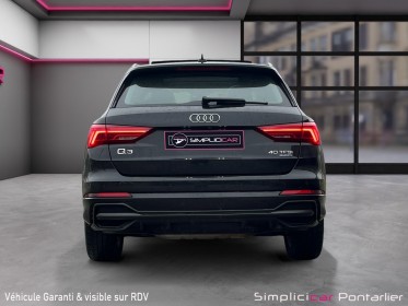 Audi q3 q3 40 tfsi 190 ch s tronic 7 quattro s line occasion simplicicar pontarlier simplicicar simplicibike france