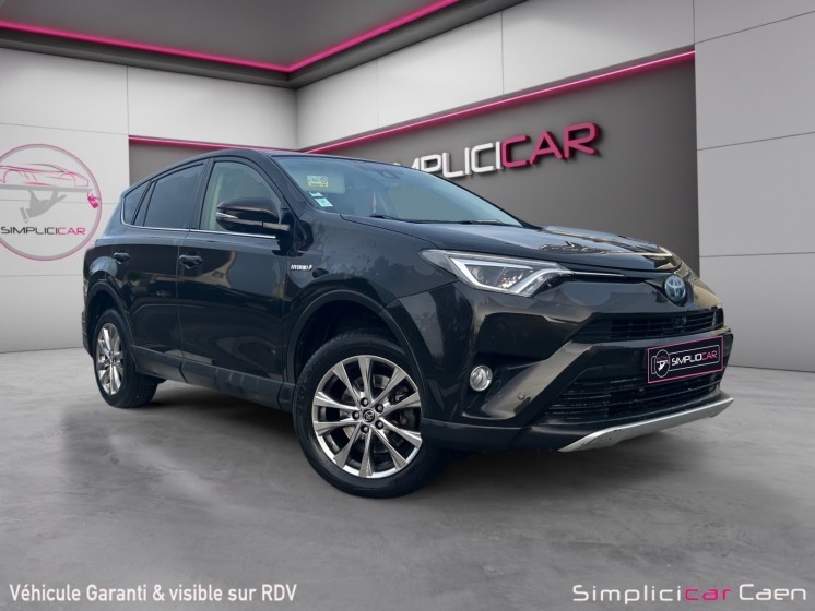 Toyota rav4 hybride 197ch 2wd lounge camera 360, garantie 12 mois. occasion simplicicar caen  simplicicar simplicibike france