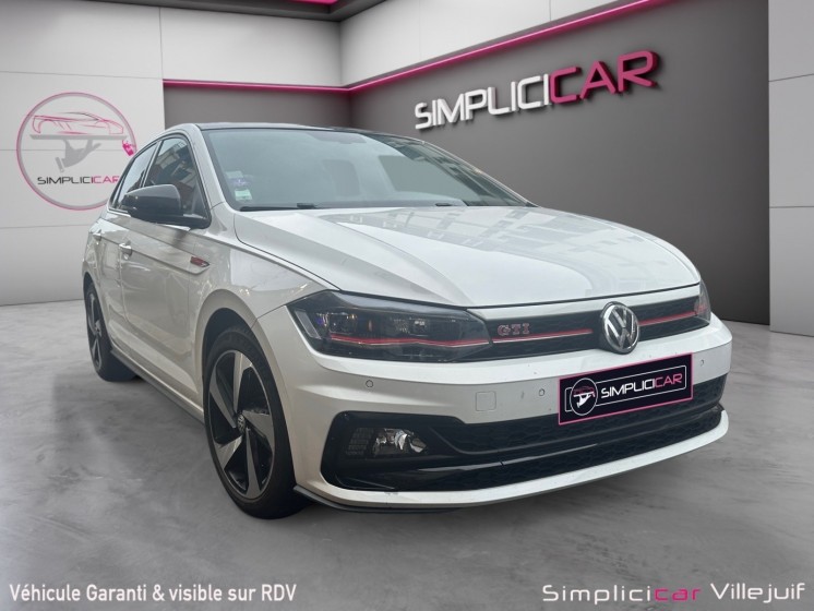 Volkswagen polo 2019 ,2.0 tsi 200 ss dsg6 gti, garantie 12 mois occasion simplicicar villejuif  simplicicar simplicibike france