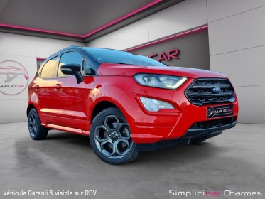 Ford ecosport 1.0 ecoboost 140 bvm6 st-line toit ouvrant, attelage occasion simplicicar charmes simplicicar simplicibike france