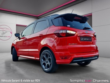 Ford ecosport 1.0 ecoboost 140 bvm6 st-line toit ouvrant, attelage occasion simplicicar charmes simplicicar simplicibike france