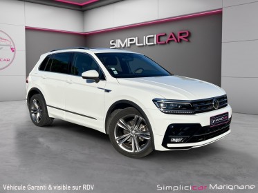 Volkswagen tiguan 1.5 tsi evo 150 dsg7 r line 1 ere main suivi vw full cuir toit pano ouvrant cam recul garantie 12 mois...