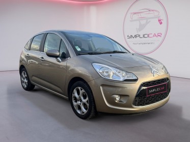 Citroen c3 exclusive  c3 vti 120 ch toit zenith occasion simplicicar orgeval  simplicicar simplicibike france