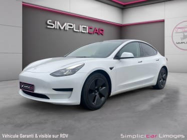 Tesla model 3 grande autonomie  awd occasion simplicicar limoges  simplicicar simplicibike france