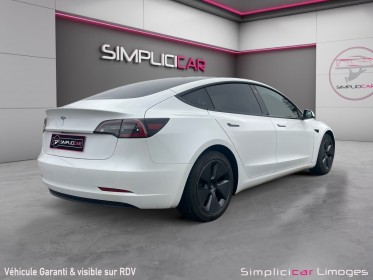 Tesla model 3 grande autonomie  awd occasion simplicicar limoges  simplicicar simplicibike france