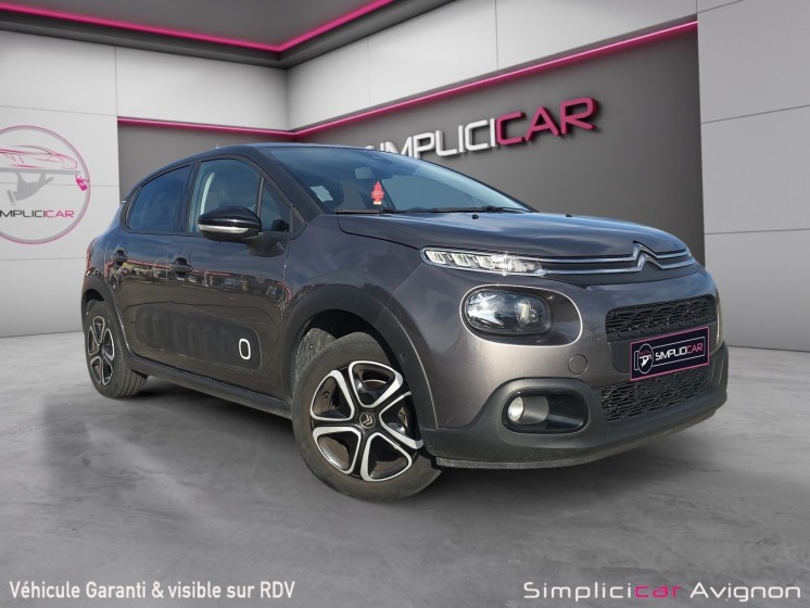 Citroen c3 100ch shine suivi d'entretien complet-aucun frais/apple carplay  android auto /cam de recul.. occasion avignon...