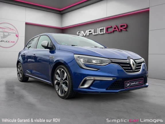 Renault megane iv 1.2 tce 130 ch gt line occasion simplicicar limoges  simplicicar simplicibike france