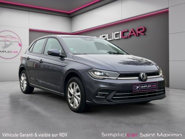 Volkswagen polo 1.0 tsi 95 ss bvm5 style occasion simplicicar st-maximin simplicicar simplicibike france