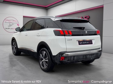 Peugeot 3008 130ch ss eat6 allure - hayon électrique - caméra de recul - suivi peugeot occasion simplicicar compiegne...