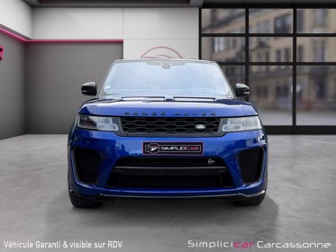 Land rover range rover sport mark vii v8 s/c 5.0l 575ch svr occasion simplicicar carcassonne simplicicar simplicibike france