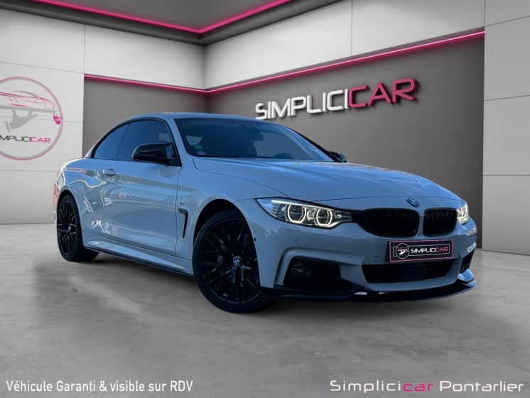 Bmw serie 4 cabriolet f33 440i xdrive 326 ch m sport a occasion simplicicar pontarlier simplicicar simplicibike france