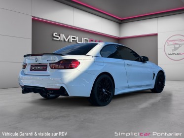 Bmw serie 4 cabriolet f33 440i xdrive 326 ch m sport a occasion simplicicar pontarlier simplicicar simplicibike france