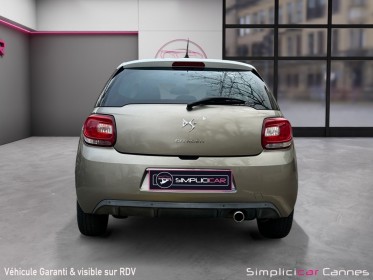 Citroen ds3 vti 120 airdream so chic occasion cannes (06) simplicicar simplicibike france