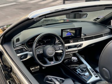 Audi a5 cabriolet 40 tfsi 190 s line garantie 12 mois / camÉra de recul-siÈges chauffant et ventilÉ-virtual cockpit...