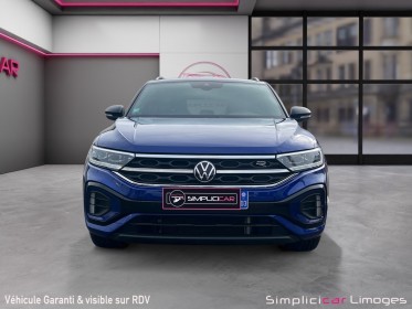 Volkswagen t-roc 1.5 tsi evo 150 start/stop dsg7 r-line occasion simplicicar limoges  simplicicar simplicibike france