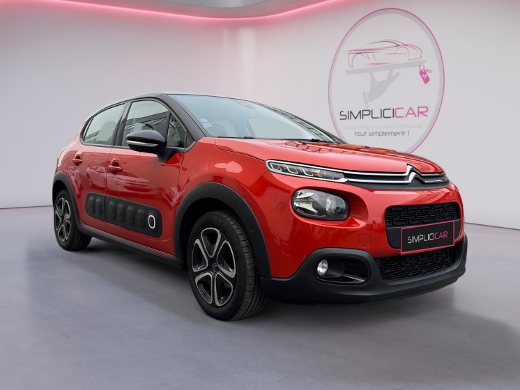 Citroen c3 c3 82 shine - carplay - caméra de recul - avertisseur d'angle mort occasion simplicicar orgeval  simplicicar...