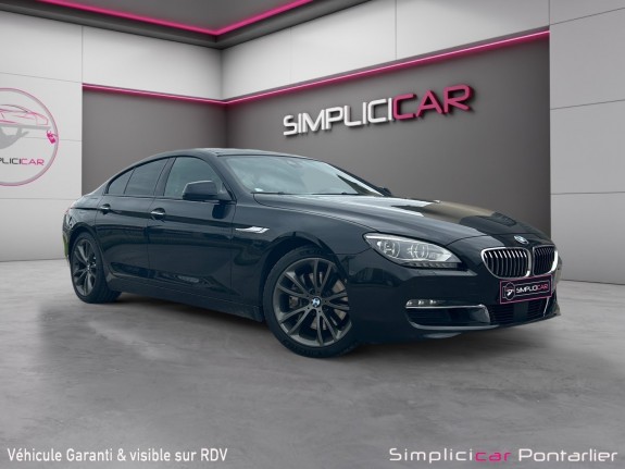 Bmw serie 6 gran coupe f06 640d 313ch xdrive exclusive a toit ouvrant occasion simplicicar pontarlier simplicicar...