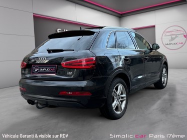 Audi q3 q3 2.0 tdi 177 ch quattro s line s tronic 7 occasion paris 17ème (75)(porte maillot) simplicicar simplicibike france