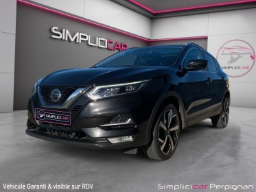 Nissan qashqai 2019 1.3 dig-t 160 ch tekna garantie 12 mois caméra/toit pano/démarrage sans clef/carplay occasion...