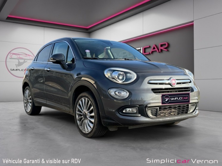 Fiat 500x 1.4 multiair 140 ch lounge  distribution effectée  garantie 12 mois occasion simplicicar vernon simplicicar...