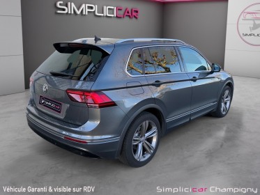 Volkswagen tiguan 2.0 tdi 150 ch dsg7 r-line / rline / carplay / virtual cockpit occasion champigny-sur-marne (94)...