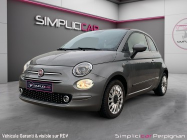 Fiat 500c  1.2l 69cv lounge / 1ère main / garantie 12 mois occasion simplicicar perpignan  simplicicar simplicibike france