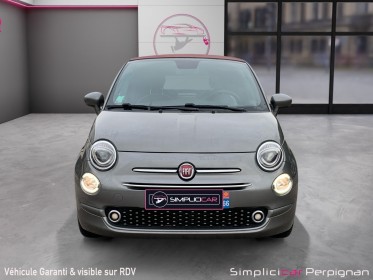 Fiat 500c  1.2l 69cv lounge / 1ère main / garantie 12 mois occasion simplicicar perpignan  simplicicar simplicibike france