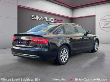 Audi a4 a4 2.0 tdi 136 dpf ultra clean diesel attraction occasion simplicicar brie-comte-robert simplicicar simplicibike france