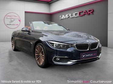 Bmw serie 4 cabriolet f33 lci 420d 190 ch luxury occasion paris 17ème (75)(porte maillot) simplicicar simplicibike france