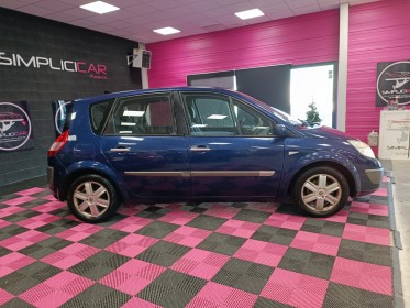 Renault scenic ii 1.6 16v confort authentique - garantie 1 an - ct ok - courroie de distribution ok - intérieur cuir...