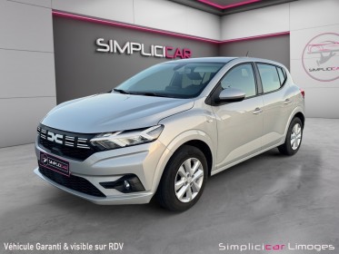 Dacia sandero sce 65 expression occasion simplicicar limoges  simplicicar simplicibike france