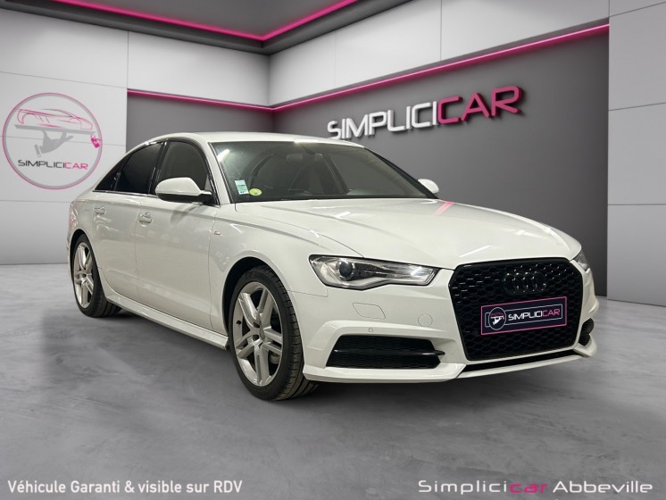 Audi a6 2.0 tdi ultra 190 s tronic 7 s line garantie 12 mois occasion abbeville simplicicar simplicibike france