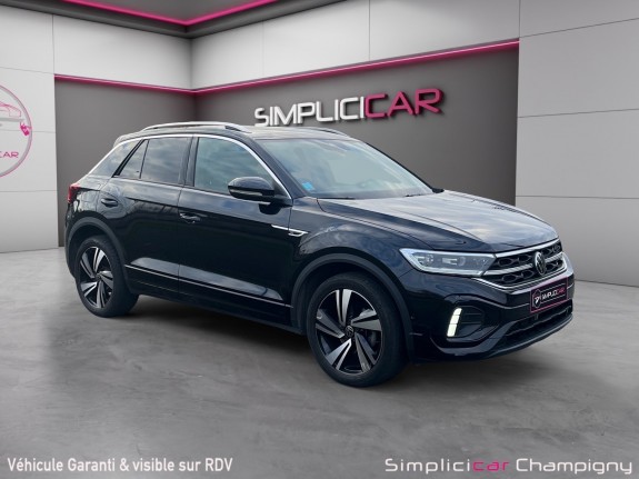 Volkswagen t-roc 1.5 tsi evo 150 start/stop dsg7 r-line- garantie vw septembre 2025 - carplay - sieges volant chauffant -......