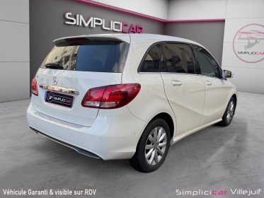 Mercedes classe b 180 7g-dct 122 ch sensation caméra recul, full entretien mercedes, garantie 12 mois occasion simplicicar...