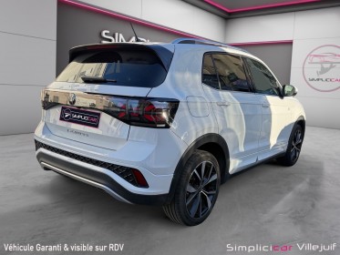 Volkswagen t-cross nouveau 1.0 tsi 116 ch dsg7 r-line carplay, caméra recul, garantie constructeur occasion simplicicar...