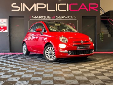 Fiat 500 serie 6 1.2 69 ch lounge garantie 12 mois occasion  simplicicar aix les bains simplicicar simplicibike france