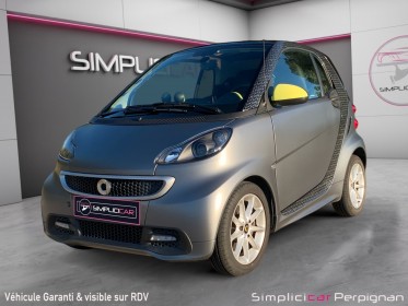 Smart fortwo 1.0 i 12v 71 cv zadig  voltaire coupé série limitée 300 ex-toit panoramique-car play - couleur unique -......