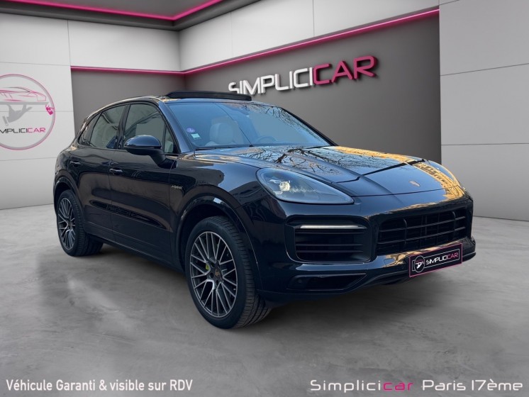 Porsche cayenne e-hybrid 3.0 v6 462 ch tiptronic bva/garantie 12 mois/entretien porsche/bose/toit ouvrant...