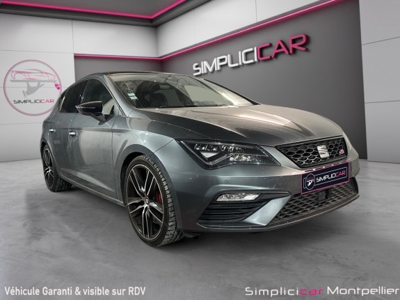 Seat leon cupra 2.0 tsi 300ch toit ouvrant occasion montpellier (34) simplicicar simplicibike france