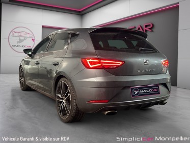 Seat leon cupra 2.0 tsi 300ch toit ouvrant occasion montpellier (34) simplicicar simplicibike france