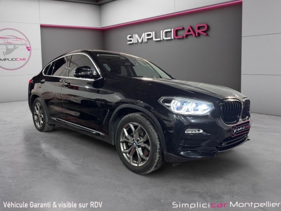 Bmw x4 g02 xdrive20d 190ch bva8 xline toit ouvrant virtual siÈges chauffants hayon Électrique occasion montpellier (34)...