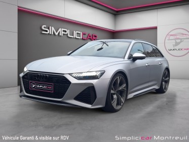 Audi rs6 avant v8 4.0 tfsi 600 tiptronic 8 quattro rs6 occasion montreuil (porte de vincennes)(75) simplicicar simplicibike...