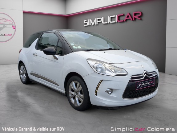 Citroen ds3 vti 120 airdream so chic occasion simplicicar colomiers  simplicicar simplicibike france